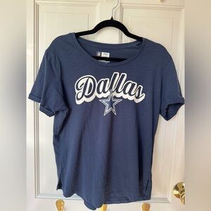 NFL Team Apparel Women's Navy Tee